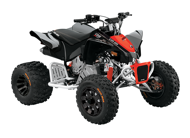 2022 Can-Am DS 90 X BLACK/CAN-AM-RED