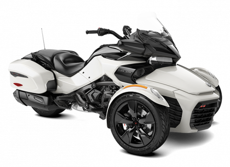 2022 Can-Am Spyder F3-T Pearl White