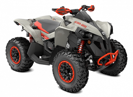 2022 Can-Am RENEGADE X XC CHALK-GRAY/MAGMA-RED