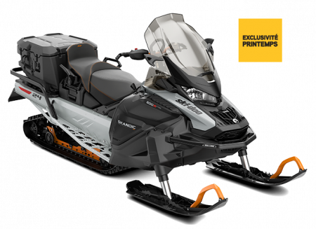 2023 Ski-Doo Skandic SE Catalyst Grey / Orange Crush Rotax 600R E-TEC
