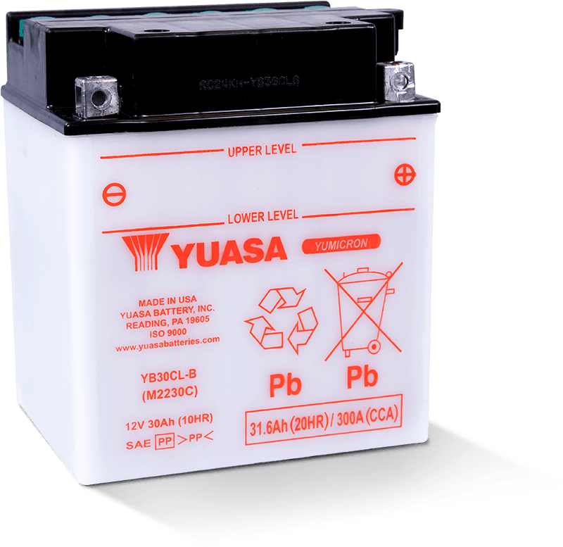 Yuasa Battery - 30 amps, Dry Sea-Doo - Energy Powersports