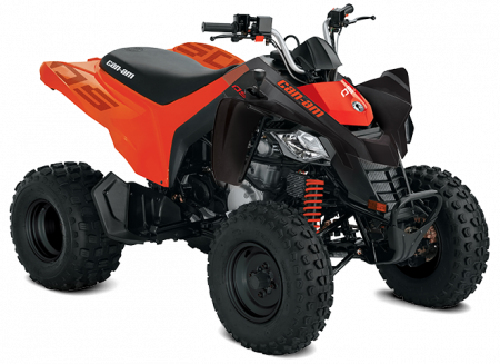 2023 Can-Am DS 250 Black/Can Am Red