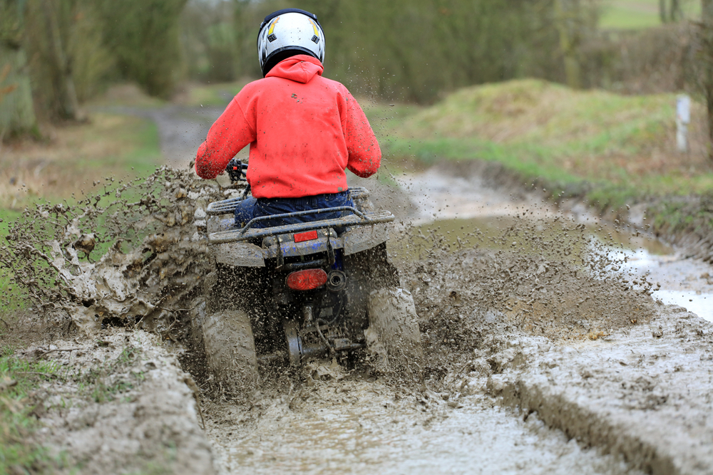 ATV in the mud - Energy Powersports