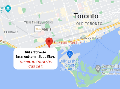 Toronto International Boat Show Map address